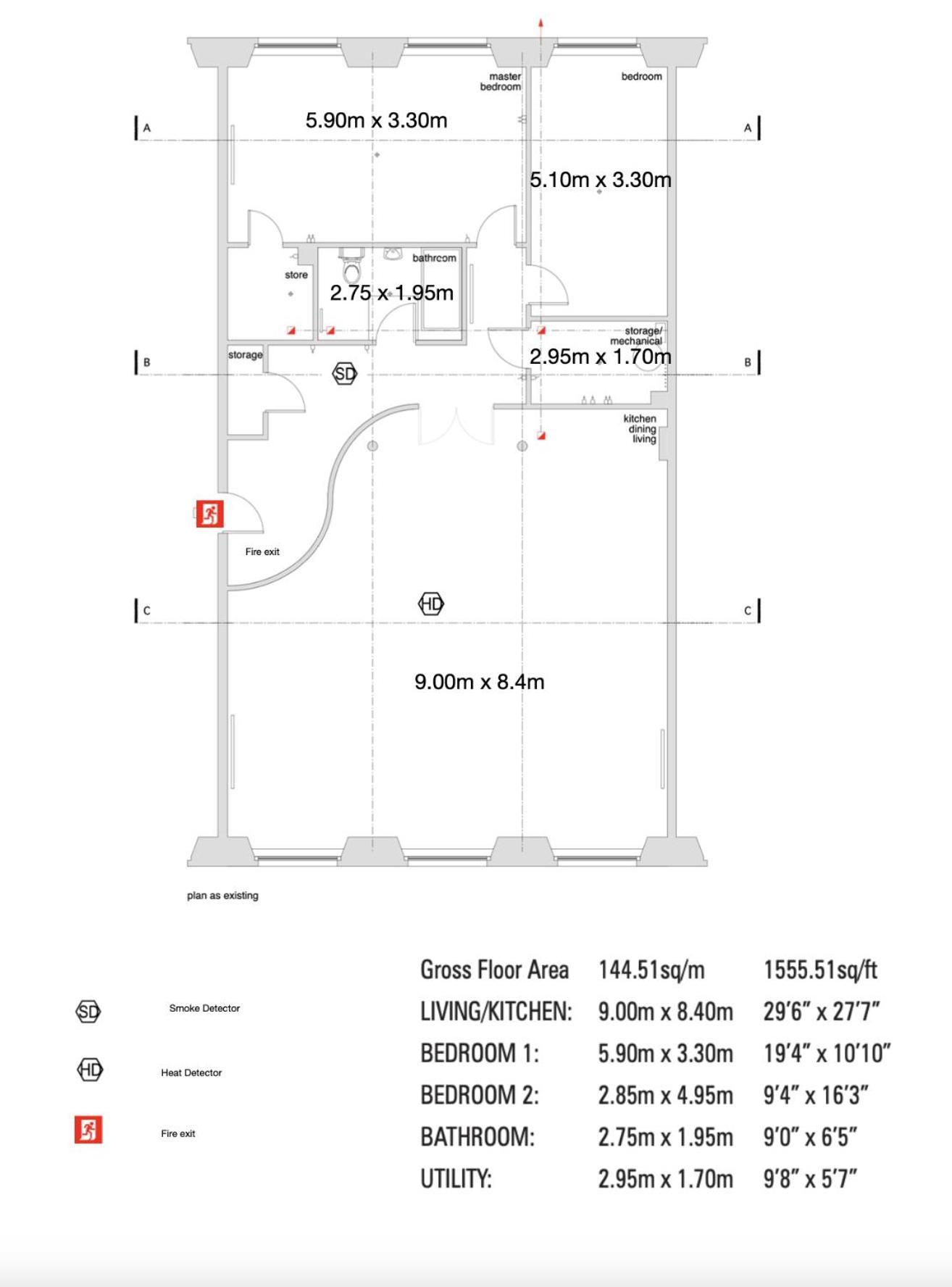 Loft Apartment Port Glasgow Exteriör bild